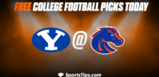 Free College Football Picks Today: Boise State Broncos vs Brigham Young Cougars 11/5/22
