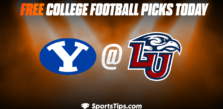 Free College Football Picks Today: Liberty Flames vs Brigham Young Cougars 10/22/22