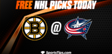 Free NHL Picks Today: Columbus Blue Jackets vs Boston Bruins 10/28/22