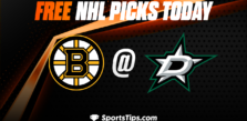 Free NHL Picks Today: Dallas Stars vs Boston Bruins 2/14/23