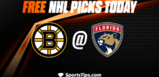 Free NHL Picks Today For Round 1: Florida Panthers vs Boston Bruins 4/28/23