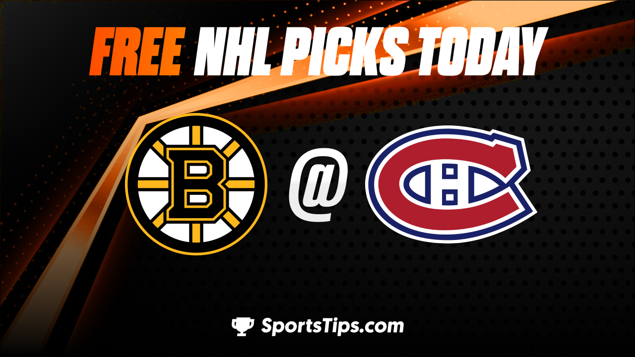 Free NHL Picks Today: Montreal Canadiens vs Boston Bruins 1/24/23