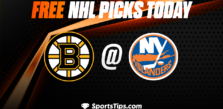 Free NHL Picks Today: New York Islanders vs Boston Bruins 1/18/23