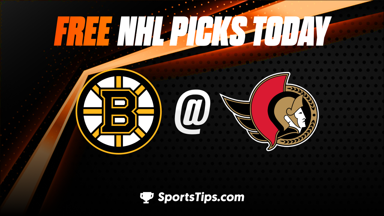 Free NHL Picks Today: Ottawa Senators vs Boston Bruins 10/18/22