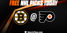 Free NHL Picks Today: Philadelphia Flyers vs Boston Bruins 4/9/23
