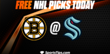 Free NHL Picks Today: Seattle Kraken vs Boston Bruins 2/23/23