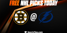 Free NHL Picks Today: Tampa Bay Lightning vs Boston Bruins 1/26/23