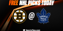 Free NHL Picks Today: Toronto Maple Leafs vs Boston Bruins 11/5/22