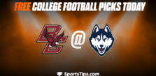 Free College Football Picks Today: Connecticut Huskies vs Boston College Eagles 10/29/22