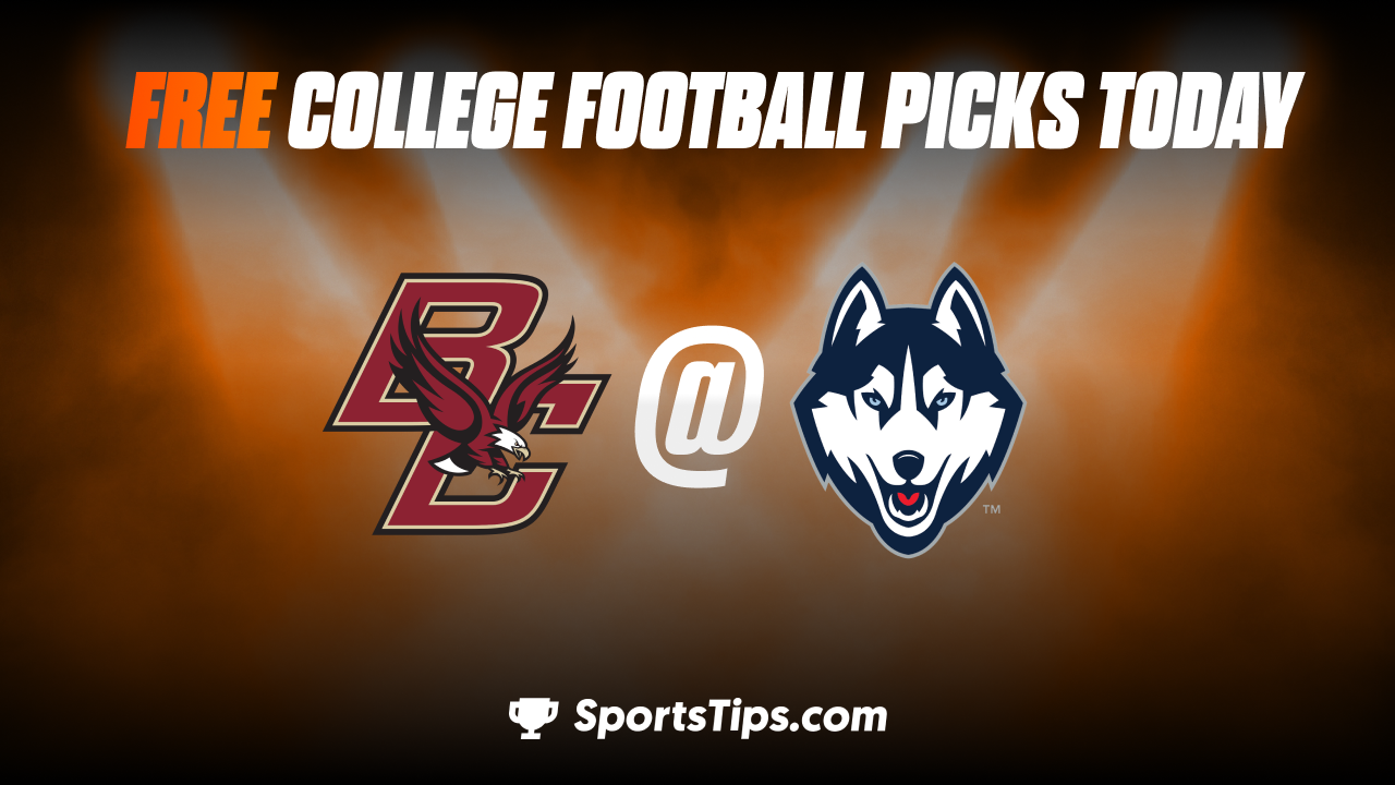 Free College Football Picks Today: Connecticut Huskies vs Boston College Eagles 10/29/22