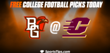 Free College Football Picks Today: Central Michigan Chippewas vs Bowling Green Falcons 10/22/22