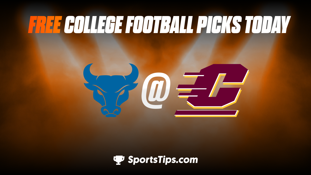 Free College Football Picks Today: Central Michigan Chippewas vs Buffalo Bulls 11/9/22