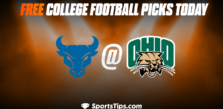 Free College Football Picks Today: Ohio Bobcats vs Buffalo Bulls 11/1/22