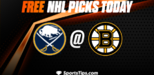 Free NHL Picks Today: Boston Bruins vs Buffalo Sabres 12/31/22