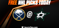 Free NHL Picks Today: Dallas Stars vs Buffalo Sabres 1/23/23