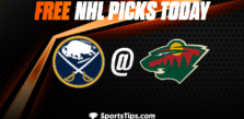 Free NHL Picks Today: Minnesota Wild vs Buffalo Sabres 1/28/23