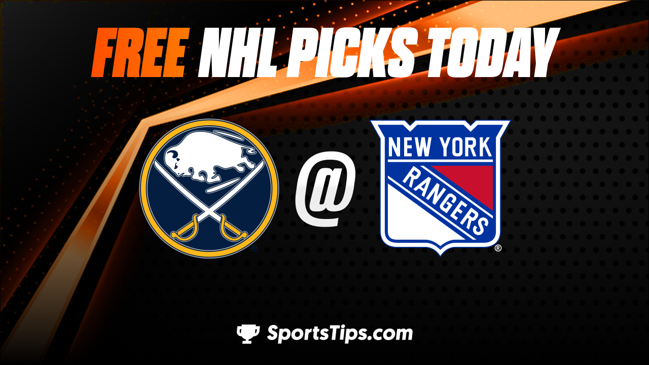 Free NHL Picks Today: New York Rangers vs Buffalo Sabres 4/10/23