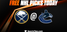 Free NHL Picks Today: Vancouver Canucks vs Buffalo Sabres 10/22/22
