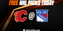 Free NHL Picks Today: New York Rangers vs Calgary Flames 2/6/23