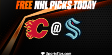 Free NHL Picks Today: Seattle Kraken vs Calgary Flames 1/27/23