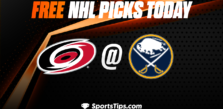 Free NHL Picks Today: Buffalo Sabres vs Carolina Hurricanes 4/8/23