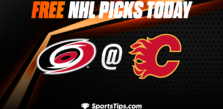 Free NHL Picks Today: Calgary Flames vs Carolina Hurricanes 10/22/22