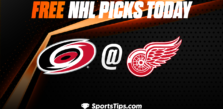 Free NHL Picks Today: Detroit Red Wings vs Carolina Hurricanes 3/30/23