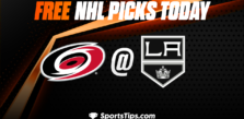 Free NHL Picks Today: Los Angeles Kings vs Carolina Hurricanes 12/3/22