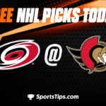 Free NHL Picks Today: Ottawa Senators vs Carolina Hurricanes 4/10/23