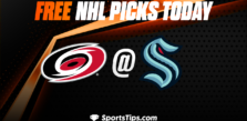 Free NHL Picks Today: Seattle Kraken vs Carolina Hurricanes 10/17/22