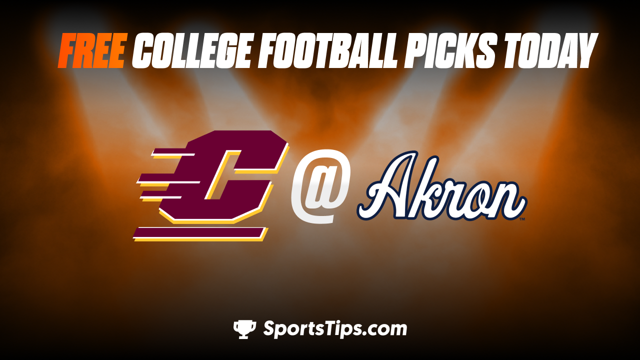Free College Football Picks Today: Akron Zips vs Central Michigan Chippewas 10/15/22
