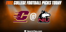 Free College Football Picks Today: Northern Illinois Huskies vs Central Michigan Chippewas 11-2-22