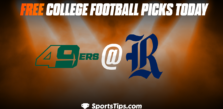 Free College Football Picks Today: Rice Owls vs Charlotte 49ers 10/29/22