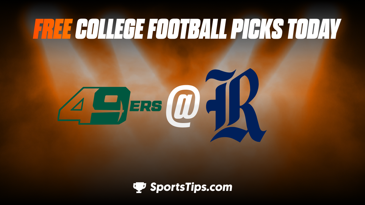 Free College Football Picks Today: Rice Owls vs Charlotte 49ers 10/29/22