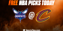 Free NBA Picks Today: Cleveland Cavaliers vs Charlotte Hornets 4/9/23