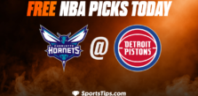 Free NBA Picks Today: Detroit Pistons vs Charlotte Hornets 3/9/23