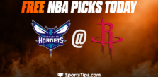 Free NBA Picks Today: Houston Rockets vs Charlotte Hornets 1/18/23