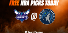 Free NBA Picks Today: Minnesota Timberwolves vs Charlotte Hornets 2/24/23
