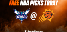 Free NBA Picks Today: Phoenix Suns vs Charlotte Hornets 1/24/23