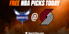 Free NBA Picks Today: Portland Trail Blazers vs Charlotte Hornets 12/26/22