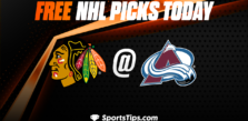 Free NHL Picks Today: Colorado Avalanche vs Chicago Blackhawks 10/12/22