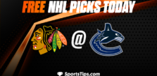 Free NHL Picks Today: Vancouver Canucks vs Chicago Blackhawks 1/24/23