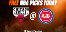 Free NBA Picks Today: Detroit Pistons vs Chicago Bulls 1/19/23