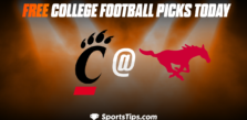 Free College Football Picks Today: Southern Methodist University Mustangs vs Cincinnati Bearcats 10/22/22