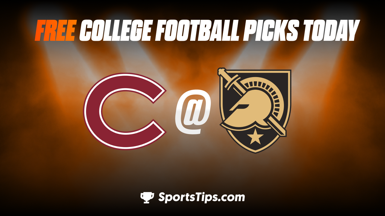 Free College Football Picks Today: Army West Point Black Knights vs Colgate Raiders 10/15/22