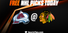 Free NHL Picks Today: Chicago Blackhawks vs Colorado Avalanche 1/12/23