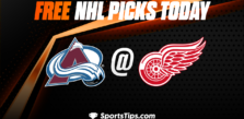 Free NHL Picks Today: Detroit Red Wings vs Colorado Avalanche 3/18/23