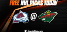 Free NHL Picks Today: Minnesota Wild vs Colorado Avalanche 2/15/23