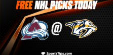 Free NHL Picks Today: Nashville Predators vs Colorado Avalanche 12/23/22