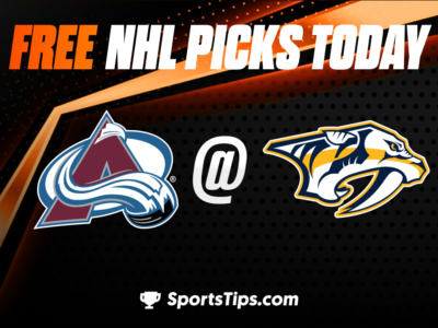 Free NHL Picks Today: Nashville Predators vs Colorado Avalanche 4/14/23